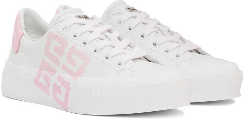 Givenchy White City Court Sneakers