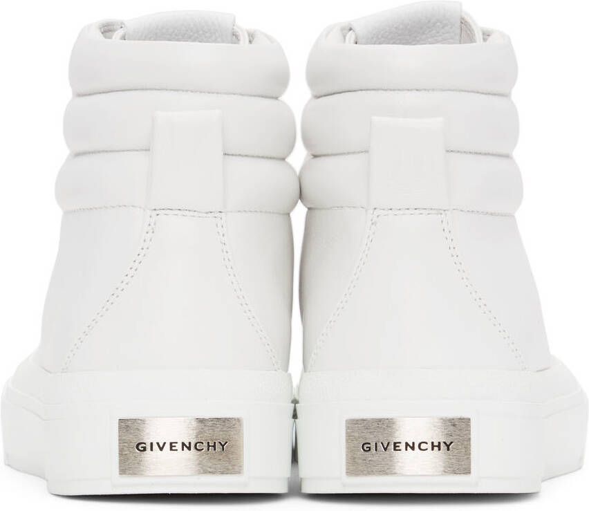 Givenchy White City High-Top Sneakers