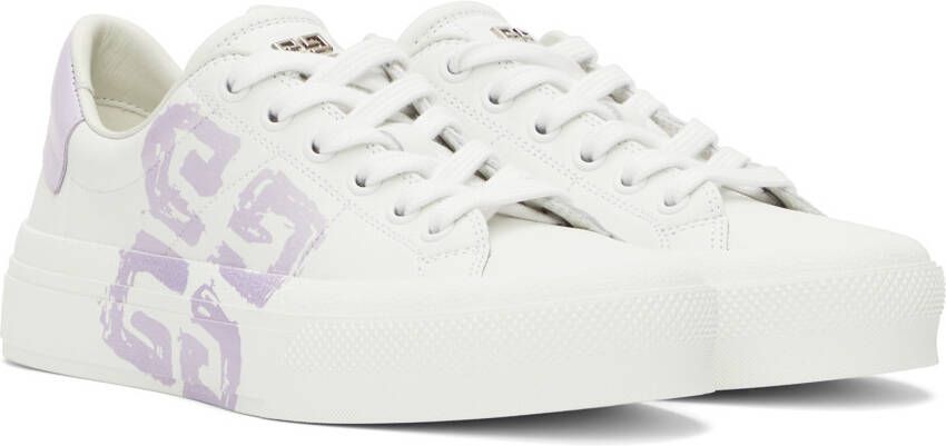 Givenchy White Josh Smith Edition City Sport Sneakers