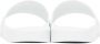 Givenchy White Logo Flat Sandals - Thumbnail 4