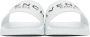 Givenchy White Logo Flat Sandals - Thumbnail 2