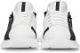 Givenchy White Perforated Leather Spectre Runner Zip Low Sneakers - Thumbnail 2