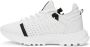 Givenchy White Perforated Leather Spectre Runner Zip Low Sneakers - Thumbnail 3
