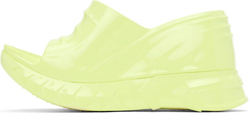 Givenchy Yellow Marshmallow Sandals