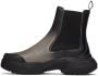 GmbH Black & Beige Sprayed Chelsea Boots - Thumbnail 9