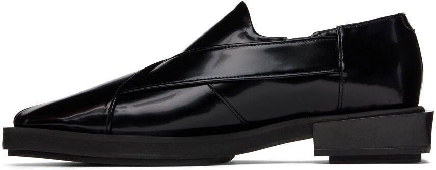 GmbH Black Chappal Loafers