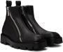 GmbH Black Double Zip Boots - Thumbnail 4