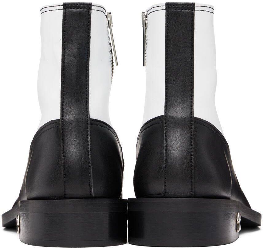GmbH White & Black Kaan Boots