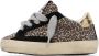 Golden Goose Baby Beige & Brown Leopard Super-Star Sneakers - Thumbnail 3