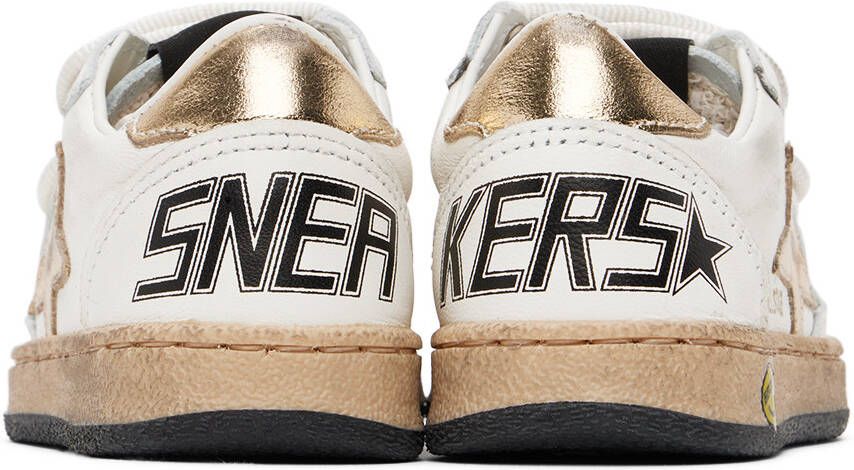 Golden Goose Baby Off-White Ball Star Sneakers