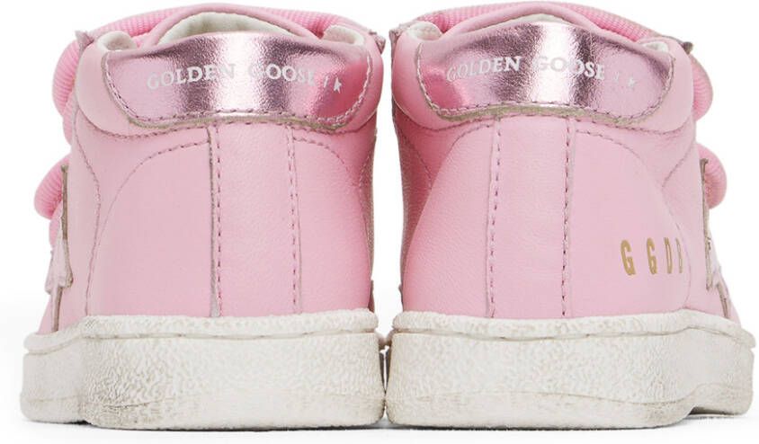 Golden Goose Baby Pink June Sneakers