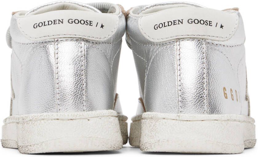 Golden Goose Baby Silver June Sneakers
