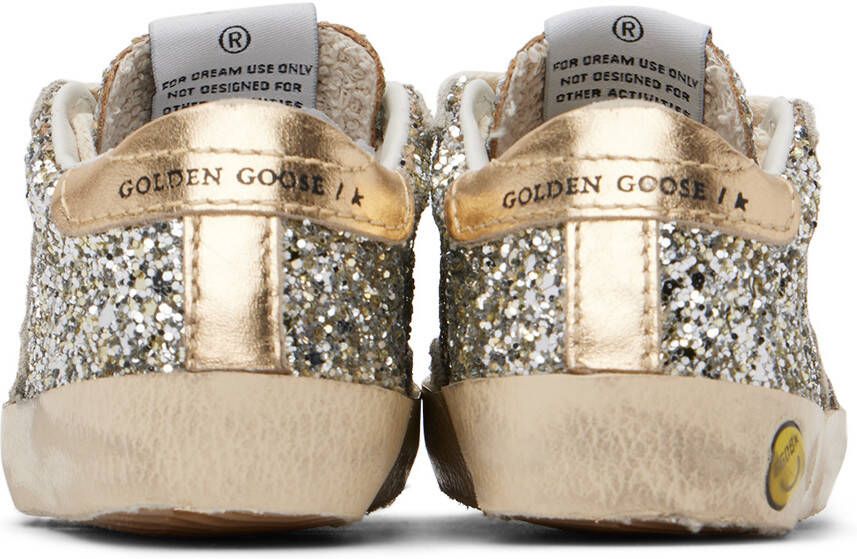 Golden Goose Baby Silver Super-Star Sneakers