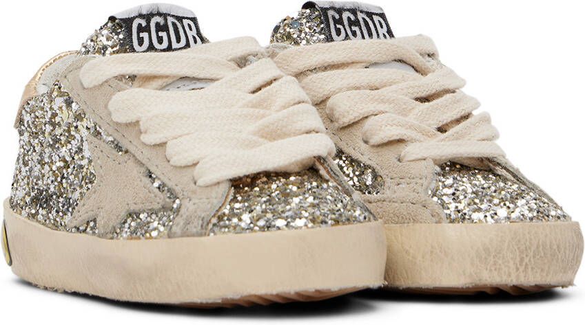Golden Goose Baby Silver Super-Star Sneakers