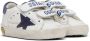 Golden Goose Baby White & Navy Old School Velcro Sneakers - Thumbnail 4