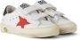 Golden Goose Baby White & Red May School Velcro Sneakers - Thumbnail 4