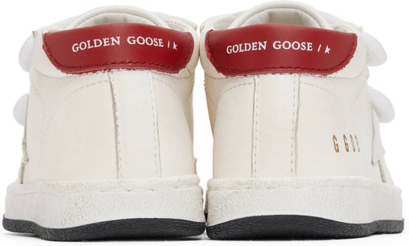 Golden Goose Baby White June Sneakers