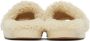Golden Goose Beige Shearling Sandals - Thumbnail 2