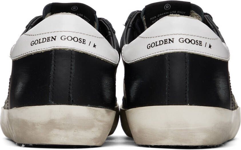 Golden Goose Black Super-Star Sneakers