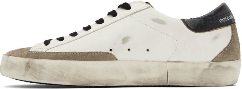 Golden Goose Blue & White Super -Star Sneakers