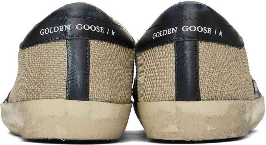 Golden Goose Brown & Black Super-Star Sneakers