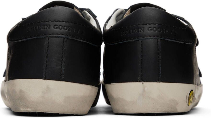 Golden Goose Kids Black Old School Sneakers