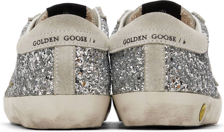 Golden Goose Kids Silver Super-Star Sneakers