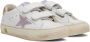 Golden Goose Kids White & Pink Check Star May School Sneakers - Thumbnail 4