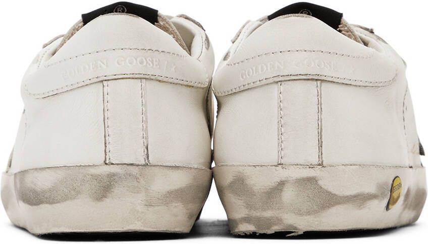 Golden Goose Kids White Old School Sneakers