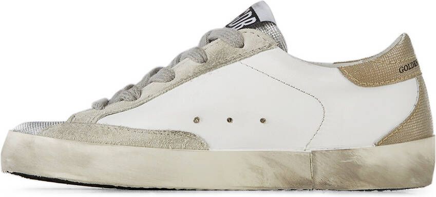 Golden Goose Kids White Super-Star Classic Spur Sneakers