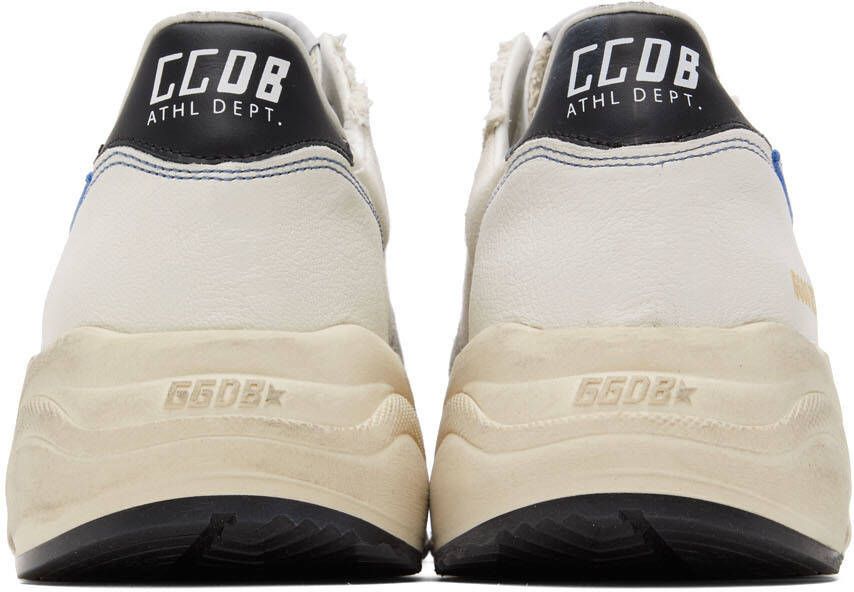 Golden Goose Off-White Running Sole Low-Top Sneakers