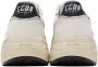 Golden Goose Off-White Running Sole Low-Top Sneakers - Thumbnail 2