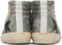 Golden Goose Silver & White Slide Classic High-Top Sneakers - Thumbnail 2