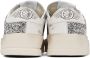 Golden Goose Silver & White Stardan Sneakers - Thumbnail 2