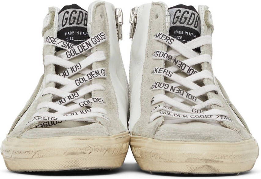 Golden Goose SSENSE Exclusive Leopard Slide Sneakers