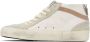 Golden Goose SSENSE Exclusive White & Gray Mid Star Sneakers - Thumbnail 3