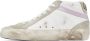 Golden Goose SSENSE Exclusive White & Grey Mid Star Classic Sneakers - Thumbnail 3
