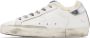 Golden Goose SSENSE Exclusive White & Silver Super-Star Shearling Sneakers - Thumbnail 3