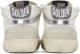 Golden Goose SSENSE Exclusive White Mid Star Sneakers - Thumbnail 2