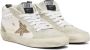 Golden Goose SSENSE Exclusive White Mid Star Sneakers - Thumbnail 4
