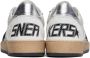 Golden Goose White & Gray Ball Star Sneakers - Thumbnail 2