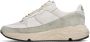 Golden Goose White & Gray Running Sole Sneakers - Thumbnail 3