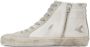 Golden Goose White & Gray Slide Classic High-Top Sneakers - Thumbnail 3
