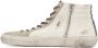 Golden Goose White & Gray Slide Classic Sneakers - Thumbnail 3