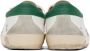 Golden Goose White & Green Super-Star Sneakers - Thumbnail 2