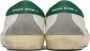 Golden Goose White & Green Super-Star Sneakers - Thumbnail 2