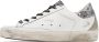 Golden Goose White & Silver Super-Star Classic Sneakers - Thumbnail 3