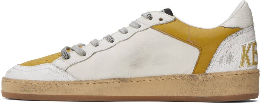 Golden Goose White Ball Star Sneakers