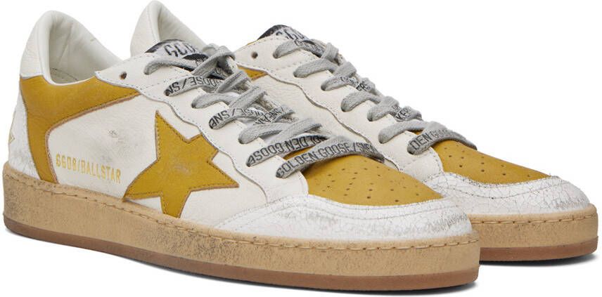 Golden Goose White Ball Star Sneakers