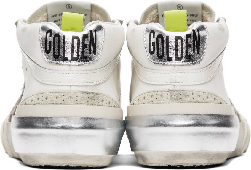 Golden Goose White Mid Star Classic Sneakers
